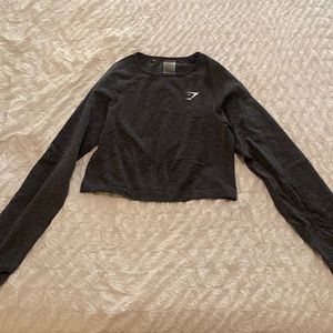 Gymshark Seamless Long Sleeve Crop Top - Size L